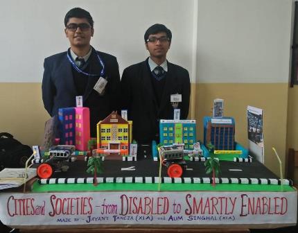 The students of Blue Bells Model School Sec-4, Gurugram marvelled in CBSE Regional Level Science Exhibition